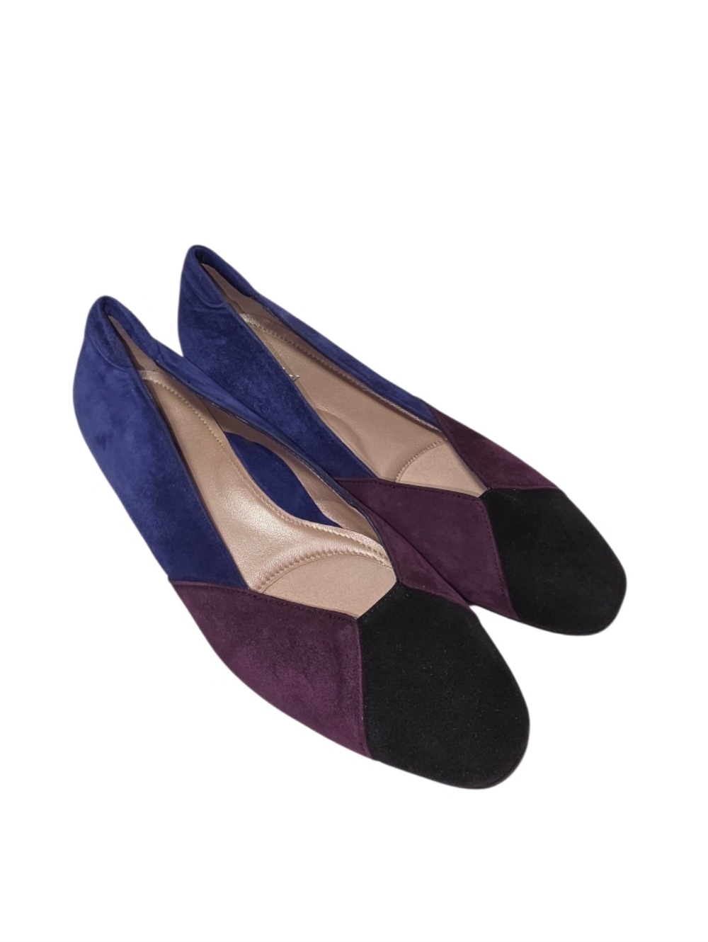 BeautiFeel Women's Loafers Sz 38 Suede Multicolor Slip On